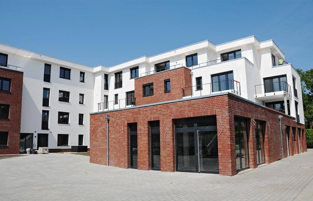 Neubau mit 2 Gewerbe- und 26 Wohneinheiten, Barsbüttel Neubau mit 2 Gewerbe- und 26 Wohneinheiten, Barsbüttel