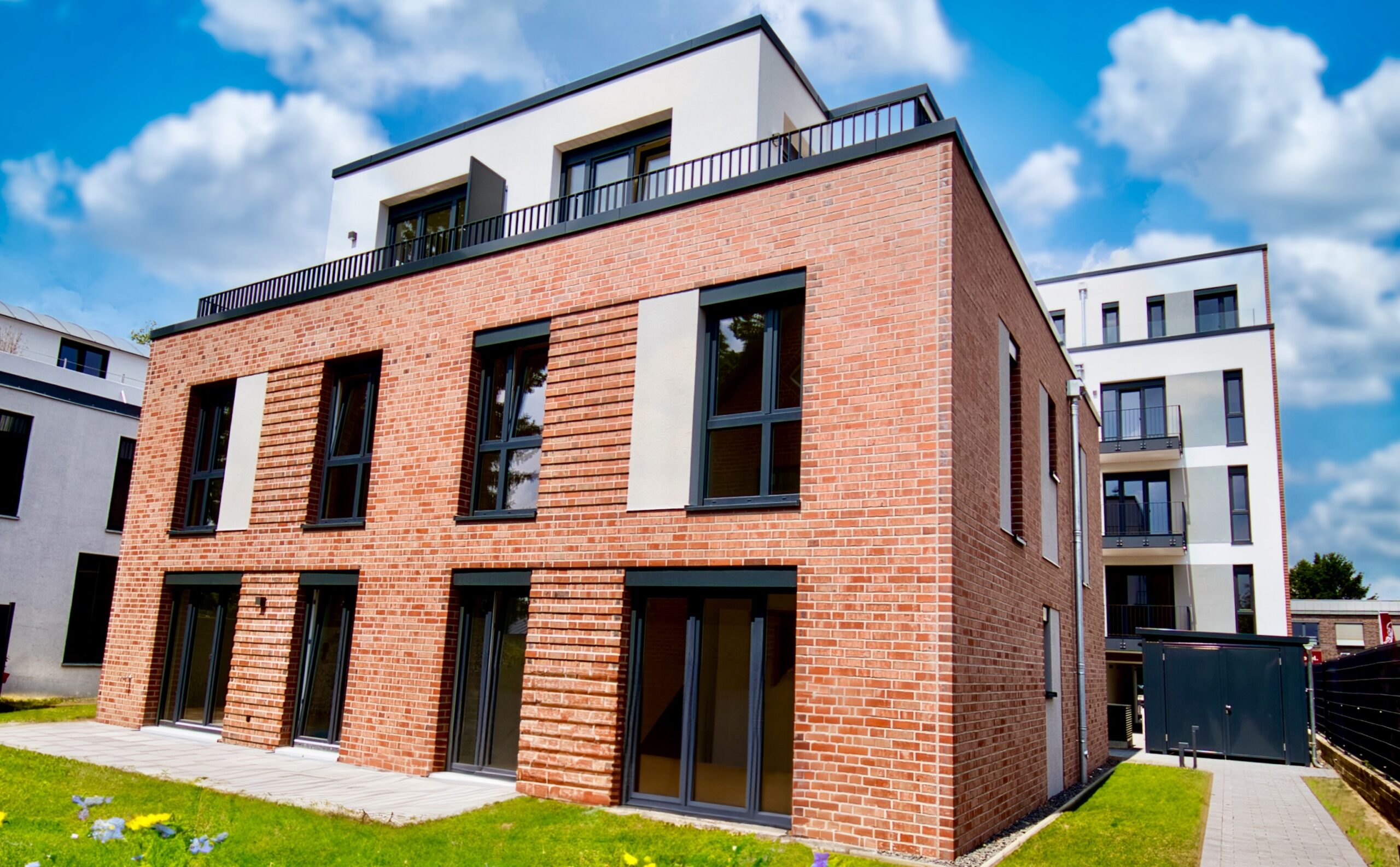 Neubau mit 20 Wohneinheiten und Tiefgarage, Hamburg Neubau mit 20 Wohneinheiten und Tiefgarage, Hamburg